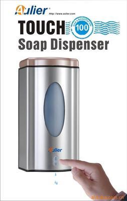 奥乐不锈钢感应自动给皂液机 智能卫浴，品质之选